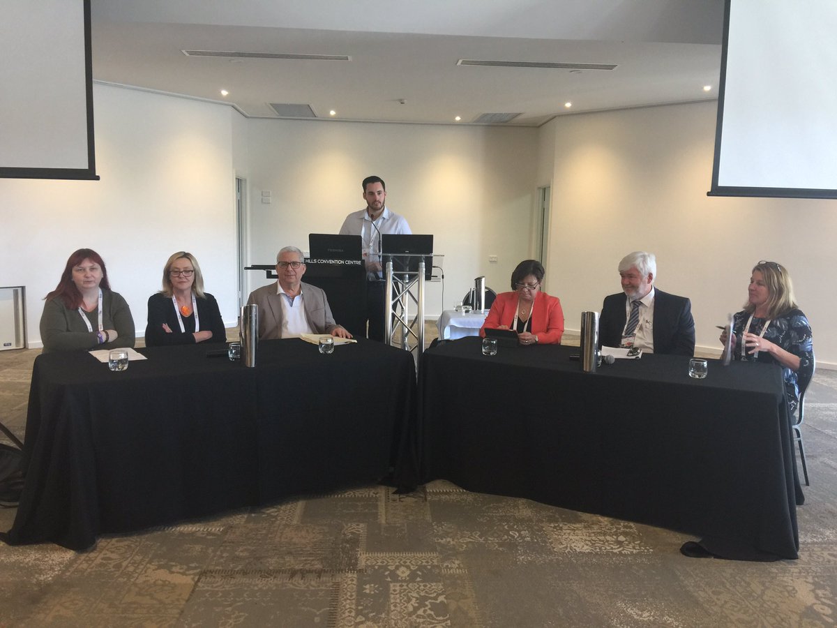 FRSAust's tweet photo. How do we keep the #child in our work while collaborating with each other? #CIP2017 Panel Discussion https://t.co/rFqjj7W5Pd
