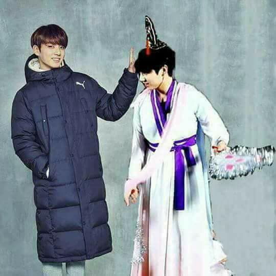 mahamq_'s tweet photo. I can't get enough of this fandom..
Who did these edits? We really need to talk...
Godddd!! Why ARMYs are so extra?
@BTS_twt https://t.co/UUJ1y0SiNu