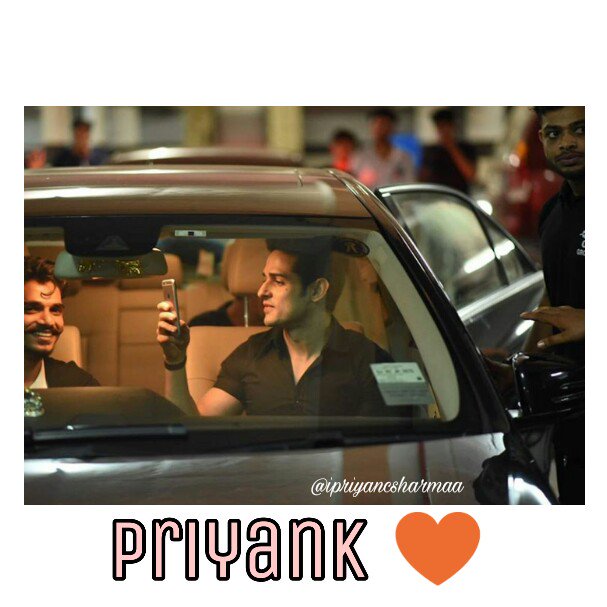 ipriyancsharmaa's tweet photo. @ipriyanksharmaa Happiness Is Seeing Him Happy 😊 He will enter in Bigg Boss House Tonight (Source) R u Excited? #Biggboss11 #priyanksharma https://t.co/cQ7xB4RHm1