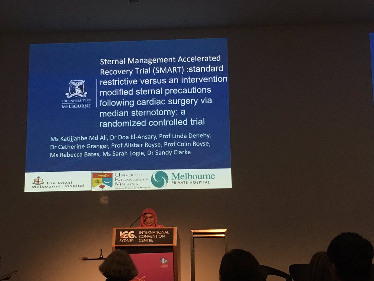 Professor Catherine Granger (@grangercl) on Twitter photo Well done to Katijjah on presenting her PHD work in the cardio prize session <a href="/ansary_d/">Doa El-Ansary</a> <a href="/LindaDenehy/">Linda Denehy</a> #APAmomentum Well done to Katijjah on presenting her PHD work in the cardio prize session <a href="/ansary_d/">Doa El-Ansary</a> <a href="/LindaDenehy/">Linda Denehy</a> #APAmomentum
