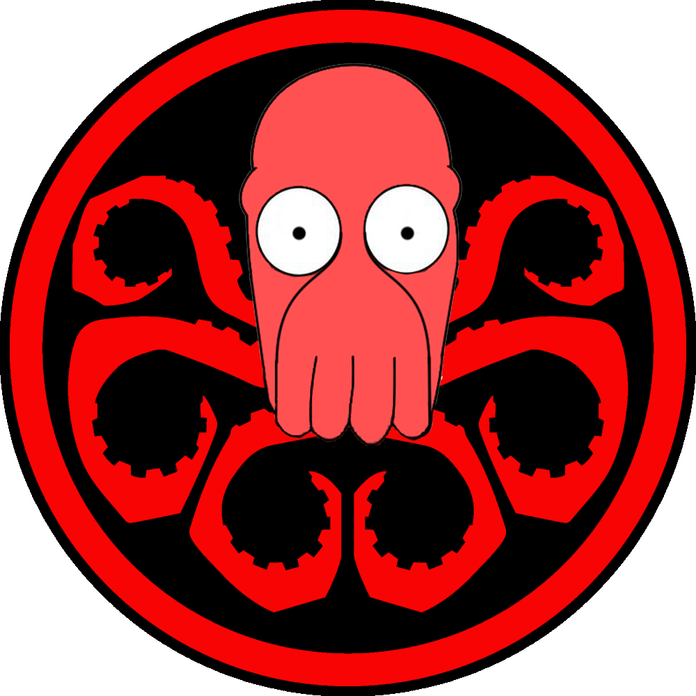 CupcakeCapper's tweet photo. Random Soldier- "Hail, Hydra!"

"Wanna hail somebody? Why not Zoidberg?"

"Please, this cost #Zoidberg a lot of money..." https://t.co/W2zZFWCskY