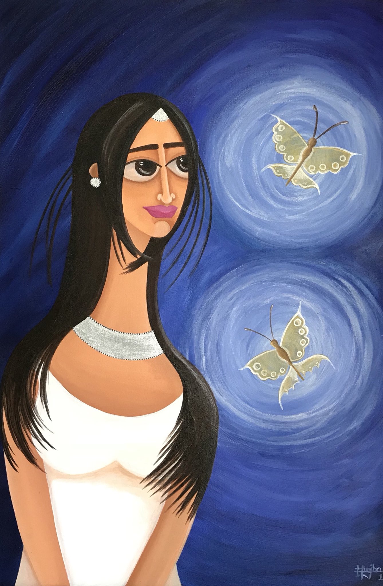Muniba mazari sales paintings