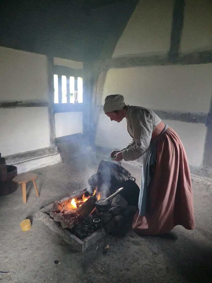 Traditional heating systems made use of low value fuel (twigs, branches): each system was designed to fit the type of room it would heat.