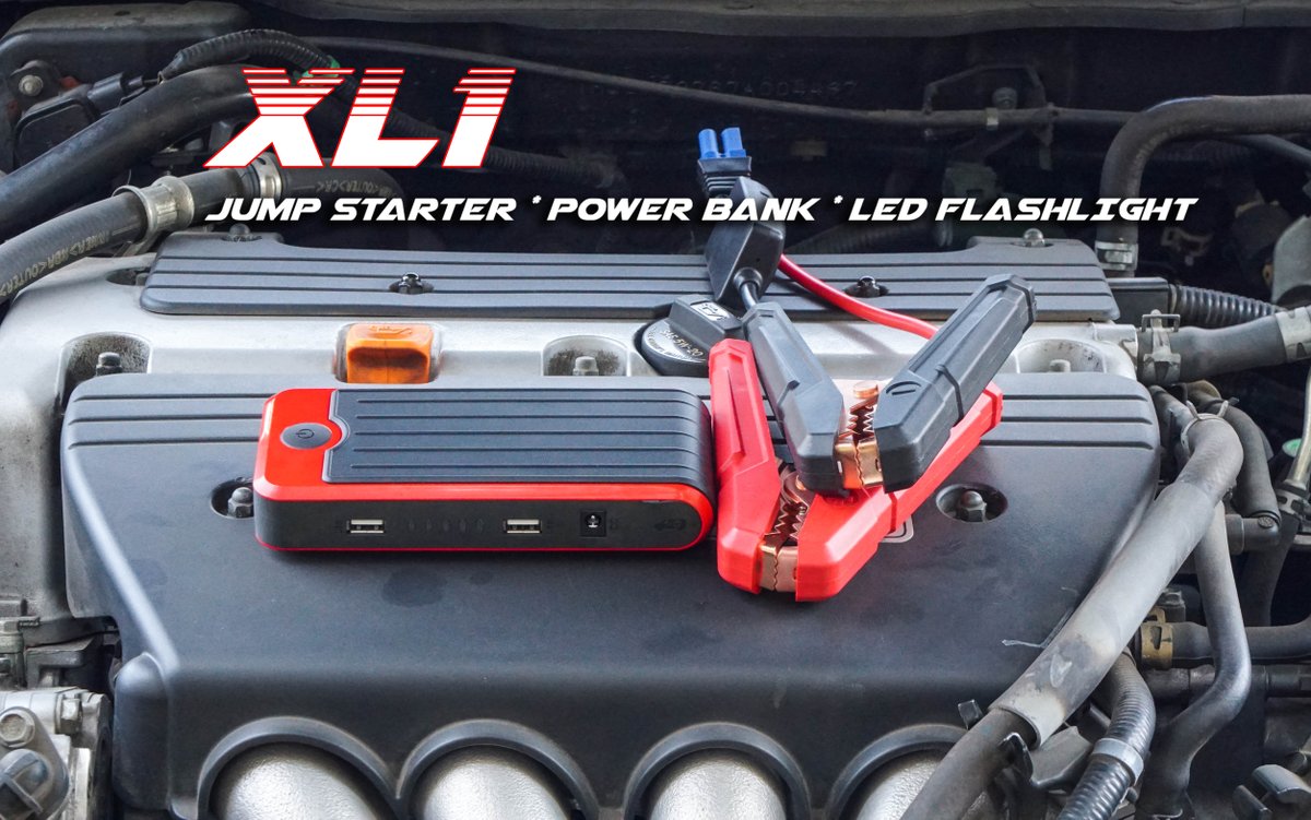 ThePowerall's tweet photo. XL1 is a must for anyone who owns a vehicle. You never know when you might need it. #tech #gadget https://t.co/6iD8BSM2tS