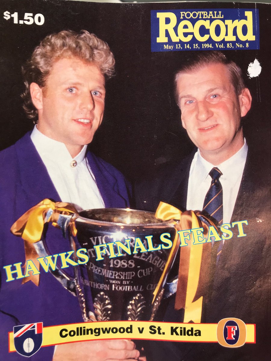 Looking forward to a modern day version of this Football Record cover.