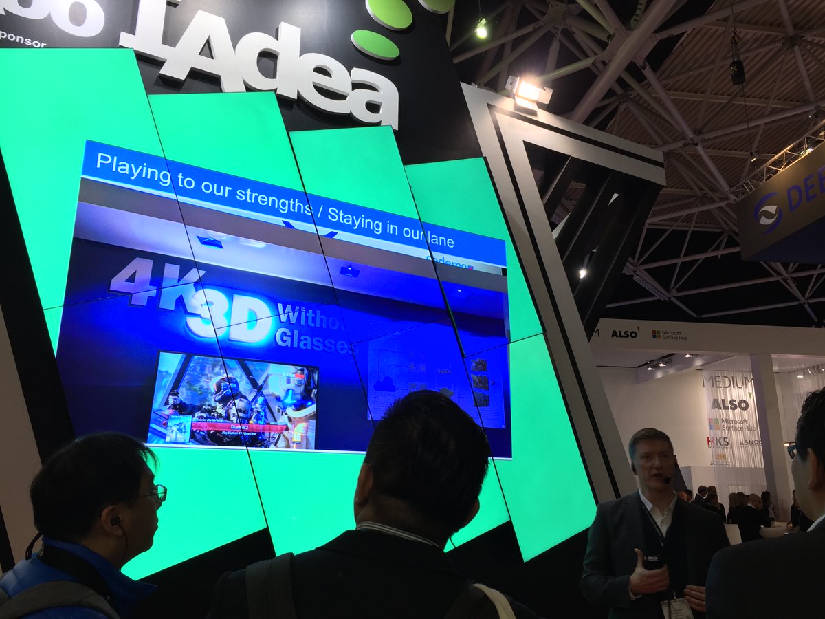 IAdea's tweet photo. As @IAdea gears up for 2018 @ISE_Show, #FlashbackFriday brings back #ISES2017 memory: @signagelive CEO @JasonCremins at our booth! #avtweeps https://t.co/Wt5tPWssPv