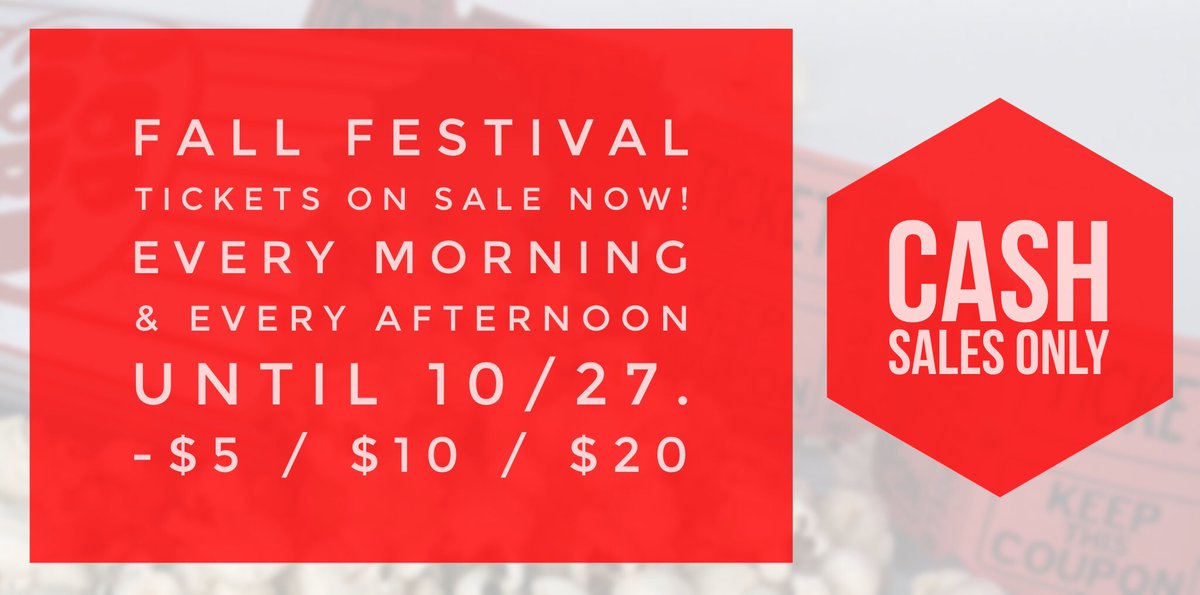 longfellow_pta's tweet photo. Purchase #Longfellowhisdpta #fallfestival presale tickets every morning and afternoon up until the event on 10/27 at 4pm. Cash Sales Only. https://t.co/VmT5UBy54W