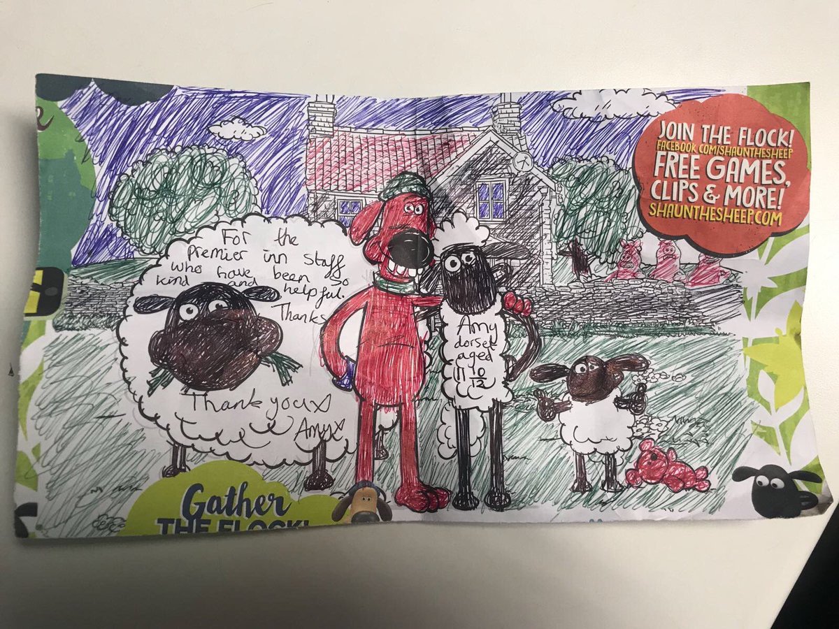 Little thank you note from our little guests....always makes our day😃❤️<a href="/DziukMarta/">Marta Dziuk</a> <a href="/Vib2015ctc/">Vib</a> @R4chelMcKeeman <a href="/SDEBDD/">simon ewins</a>