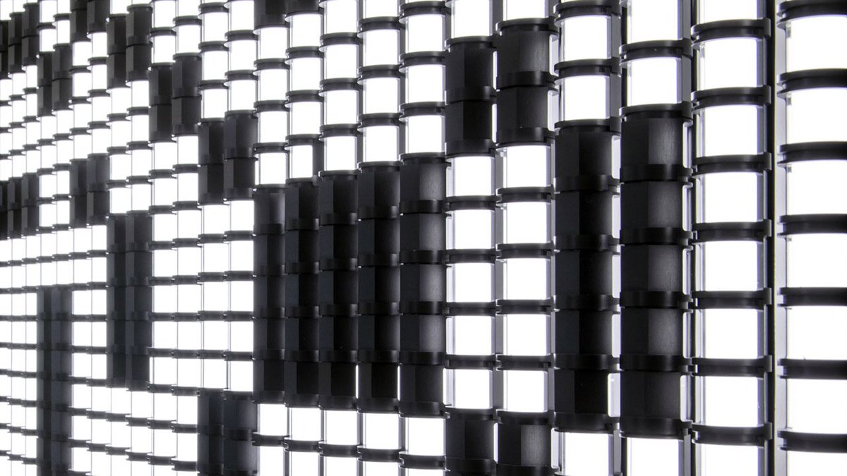 onformative's tweet photo. Our latest artwork true/false, a kinetic light sculpture exploring what lies in between "on &amp; off". 

https://t.co/RUKp5jaTg0 https://t.co/EEUUtFYa54