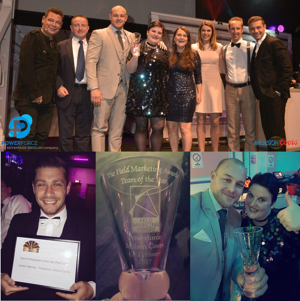 PowerforceGB's tweet photo. Incredibly proud of our @MolsonCoors team winning GOLD for Team of the year @ #FMBE awards &amp; Bronze for Jordan Halsman BA of the year! #TOTY https://t.co/uf6uzDhAgD