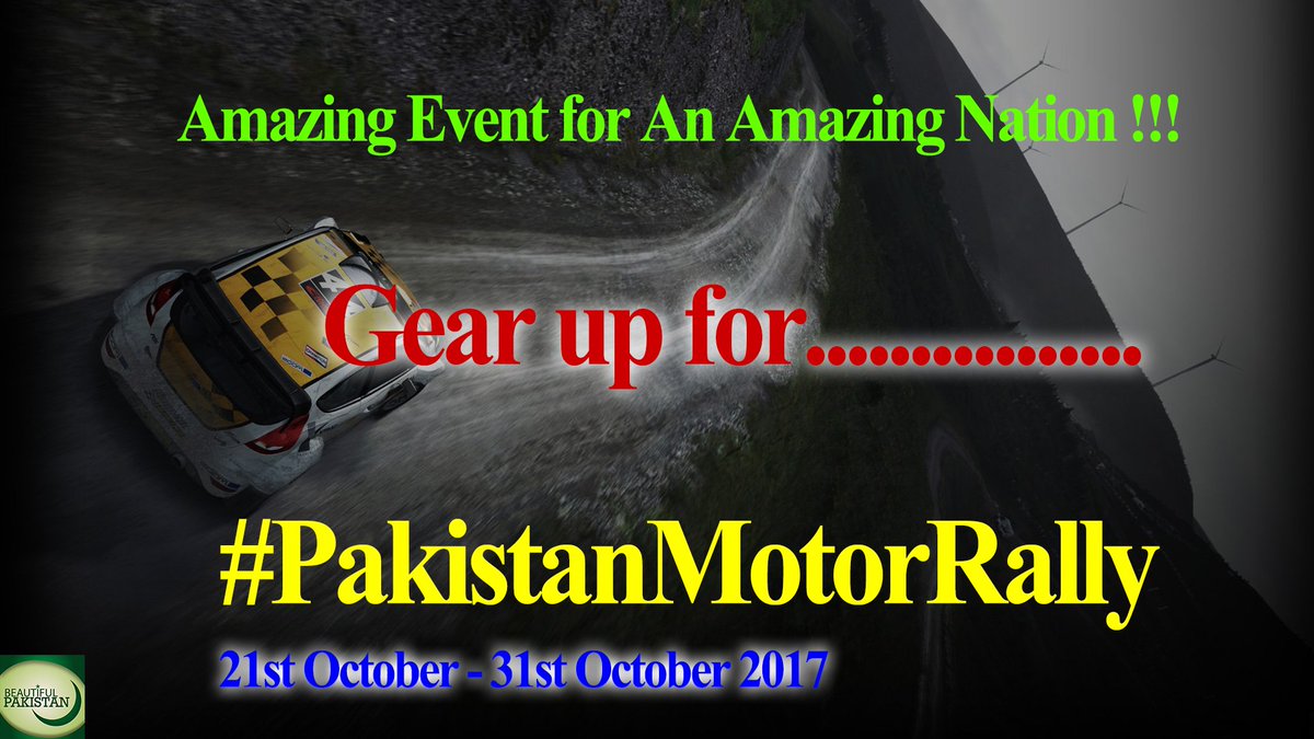 beautifulpak14's tweet photo. #upcoming #adventure #PakistanMotorRally #70thIndependenceDay #PeaceLovingNation #Prosperity https://t.co/IfcK7J2Pr7