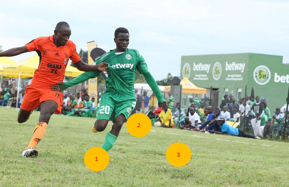 Win 1GB data by spotting the ball. 
1 lucky fan will win 1GB. 
Add the hashtags #WeAreOnduparaka #ShareYoPassion to your answer.