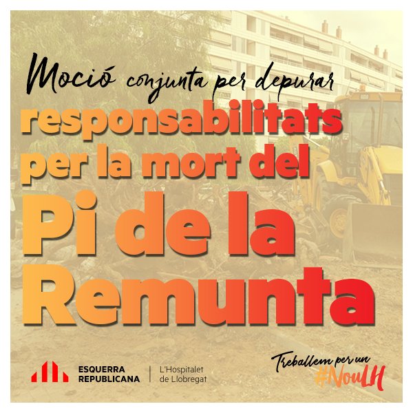 esquerraLH's tweet photo. Quines mocions presentem al proper #PleLH?
➡️ Moció per demanar responsabilitats per la mort del #PidelaRemunta 🌳 L'arbre més antic de #LH https://t.co/l3FTAVMiw9
