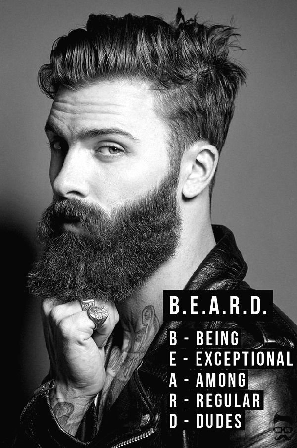 What word 'beard' actually stands for 👊

#BeardFriday #Beards