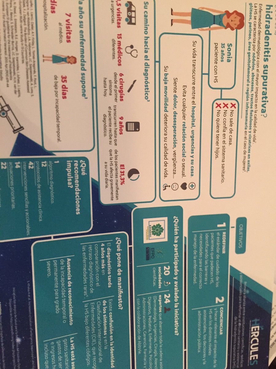 1trasto's tweet photo. Programa #HECULES para la #hidradenitissupurativa ya que la realidad es que se tarda 9 años en su dx! #EnfDerma17 @anedidic https://t.co/7m3pIdGqJr