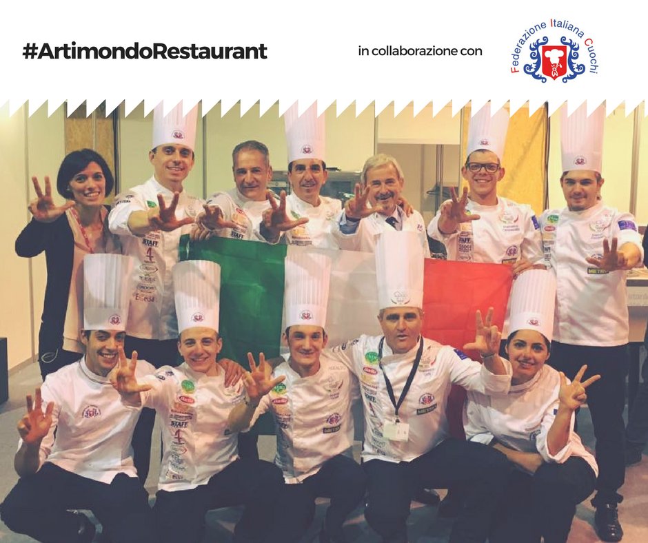 artigiano_fiera's tweet photo. ANTEPRIMA: il nuovo ristorante #ArtimondoRestaurant in collaborazione tra #ArtigianoinFiera e la Federazione Italiana Cuochi! #food #Milano https://t.co/henH55l15N