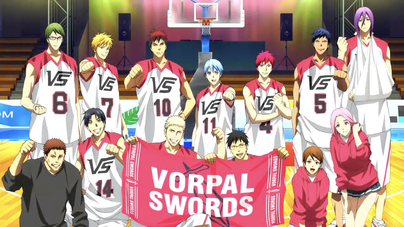 K K 黒子のバスケ 10rt え なにそれ 50rt 一般的アニメ 100rt 人気アニメ 500rt 超人気アニメ 1500rt 日本代表アニメ 5000rt 世界で人気アニメ 黒子のバスケ Rtした人全員フォローする T Co Gh3d0gsicv Twitter