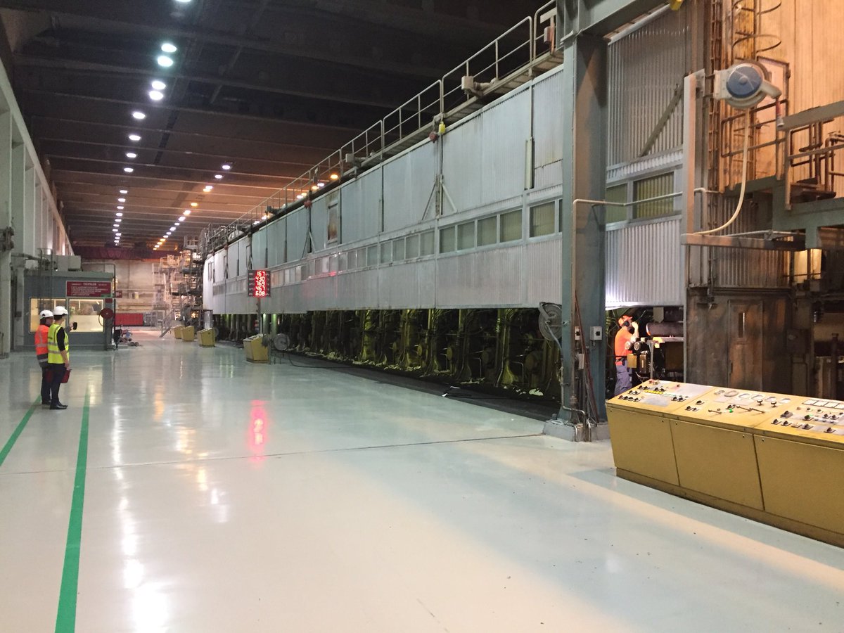 HHenriksson's tweet photo. Snowy visit to #Veitsilouto mill today. Copy paper and magazine paper in production! #storaensoworld @storaenso https://t.co/gNJTIOZHYu