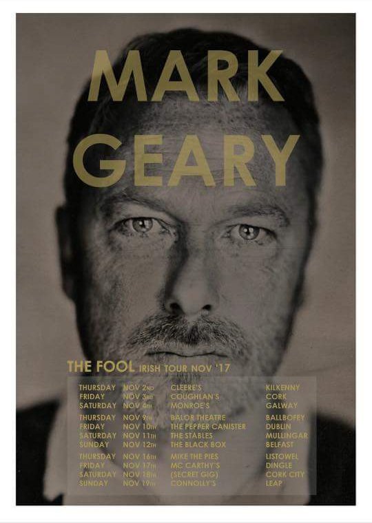 grainnehunt's tweet photo. Release day for new album 'The Fool' from @MarkGearynews 
Swiss, German and Irish dates all coming soon! #irishmusic #newmusic https://t.co/zkRxkes3Nx