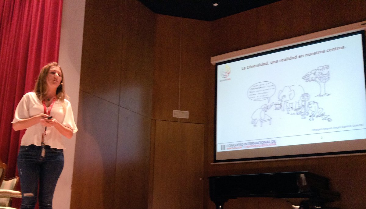 brainingcongres's tweet photo. Raquel Andrés aborda la #diversidad y destaca que el querer es poder @rakelandres13 #braining #brainingexperience https://t.co/qT5kI1MoWe