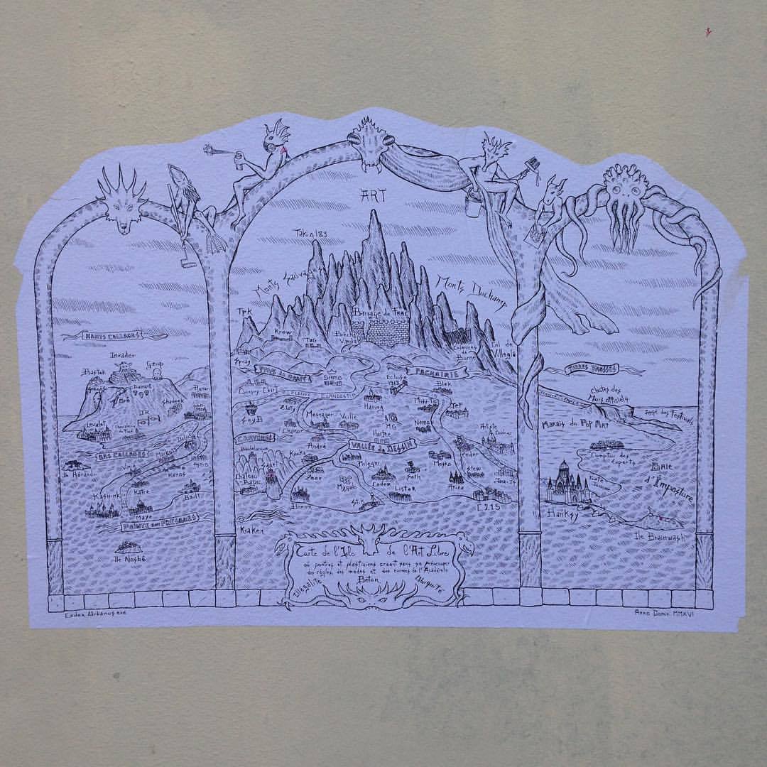 MlleErusa's tweet image. #codexurbanus #paris1 #streetart #makeartnotwar #lovepower #collage