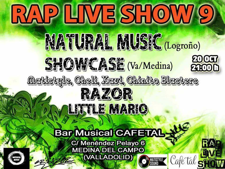 RAPLIVESHOW's tweet image. En unas horas arranca la 9° Edicion de RAP LIVE SHOW!!!
La fiesta hoy se viene al @CafetalMdC
VAMOOOOS!!