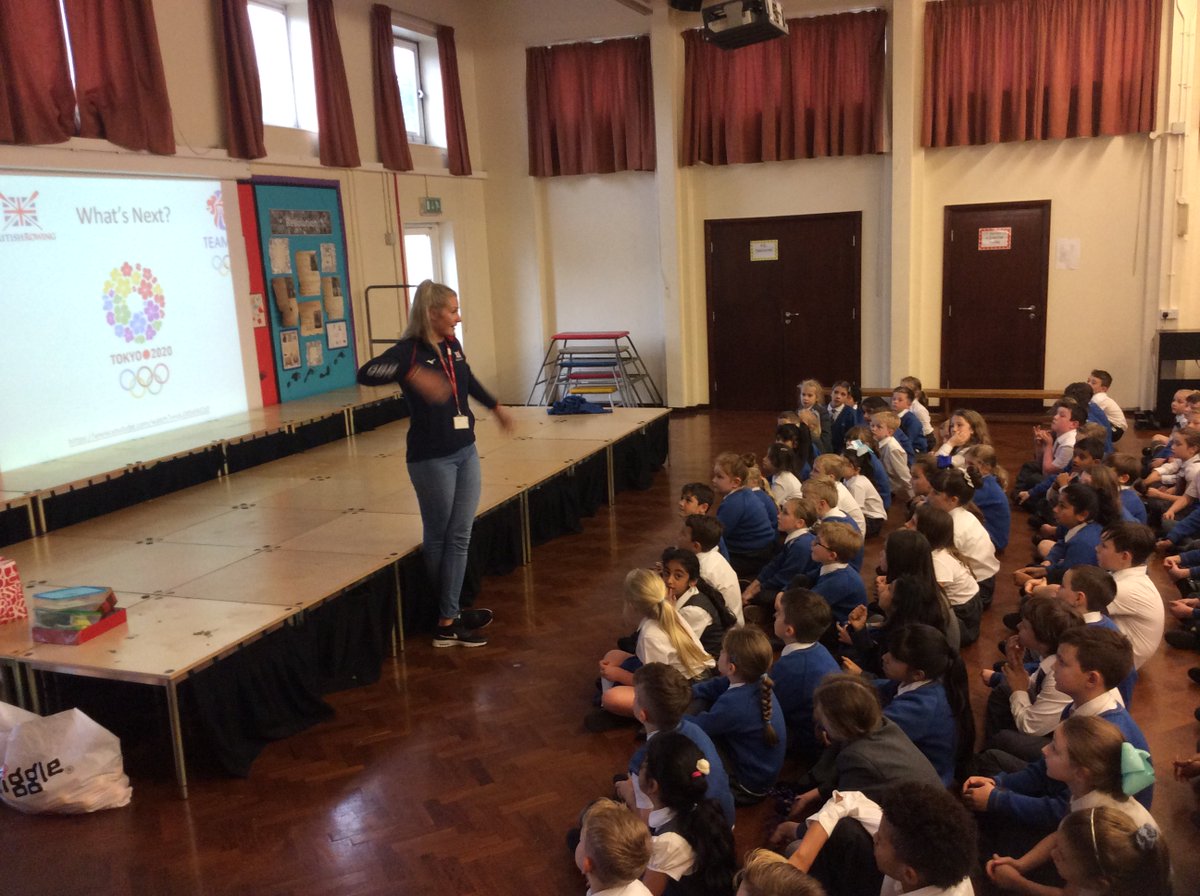 hartburnschool's tweet photo. Former pupil Beth Bryan visited KS2 to talk about her rowing career & recent success at World Champions USA #welldonebeth #shesoneofourown https://t.co/JHJJSt3HVc