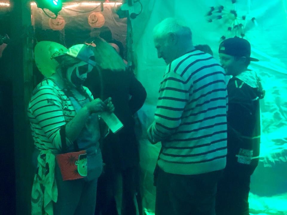 join us for Halloween &amp; maybe meet up with Derek the dalek, have pork rolls &amp; stuffing, Homemade crumble &amp; Vegetarian options.
(2016 photos)