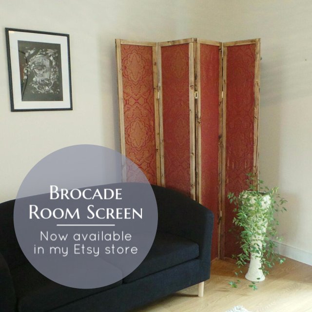 twistofsomerset's tweet photo. The #brocade #roomscreen is now available in my #etsy store
https://t.co/1lNou7MUbp https://t.co/nVfd0RL3ay