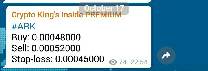 CryptoKingsTeam's tweet photo. $ARK #Profit +8.3%
$NEO $KMD $DCR $FCT $ETC $BTA $VIA $GBYTE $XVG $STRAT $XMR $DCT $ANT $MONA $GAME $ZEC $ETH $BTC
https://t.co/oBk8ykwpXo https://t.co/RhW2ddnez1