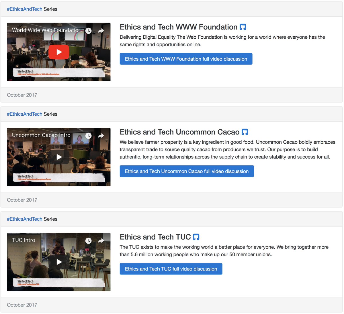 WeRockTech's tweet photo. #EthicsAndTech #hackathon panel and project videos are now live on #WeRockTech https://t.co/tlquooOySK /cc @CharlotteBRF @SuzieGilbertLdn https://t.co/wVHkTGAHkd