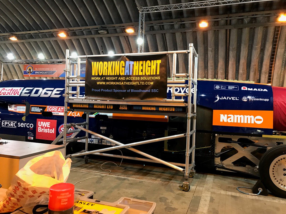 WAHLTD's tweet photo. Proud to playing a small part in this incredible project. GO BLOODHOUND! #Bloodhound #supersoniccar https://t.co/AJ74WRXmr5