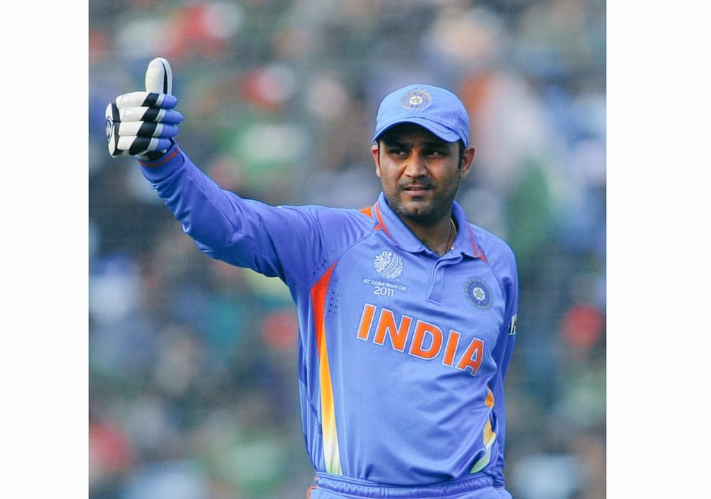 Happy Birthday  Virender sehwag. 