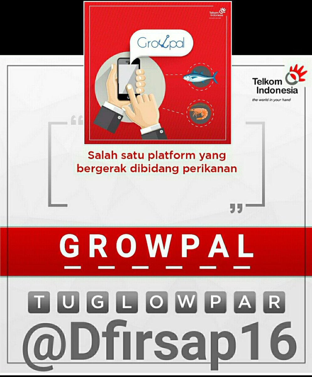 DFirsap16's tweet photo. @TelkomIndonesia GROWPAL #KuisTelkomIndonesia 
Yuk ikutan :
• @erickiskandar 
• @prastyobudiw 
• @Naisfa1409 
• @Khinel_Siahaan 
• @dhiiee92 https://t.co/6SxUkTsReO