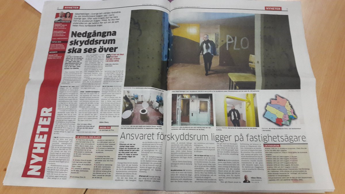 rttlundman's tweet photo. Ibland är den lokala tidningen riktigt läsvärd!
#msb #PT #Framsida #Heluppslag https://t.co/H7EPnXpuLF