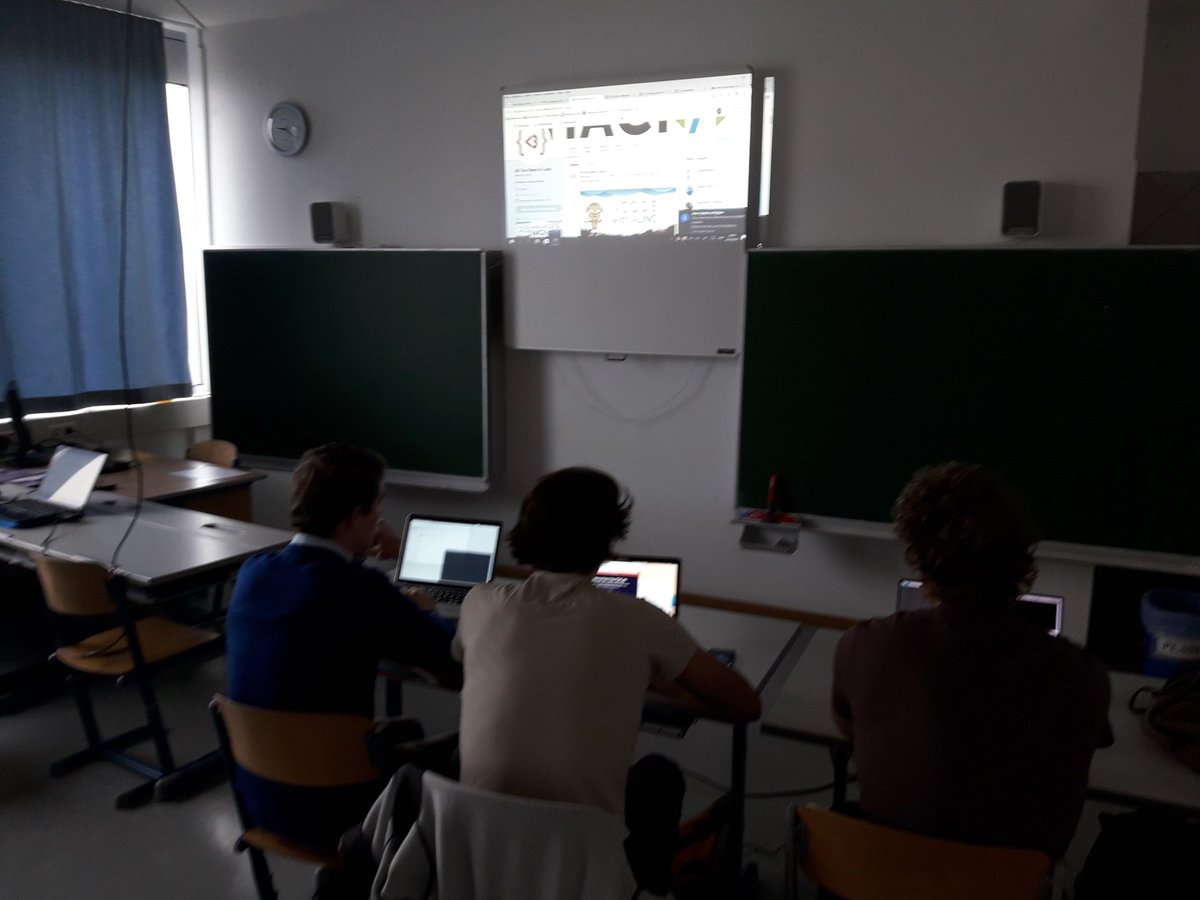 a_roncat's tweet image. Team EvGymVIE preparing for #HandsOnHack @NeedCodeEU