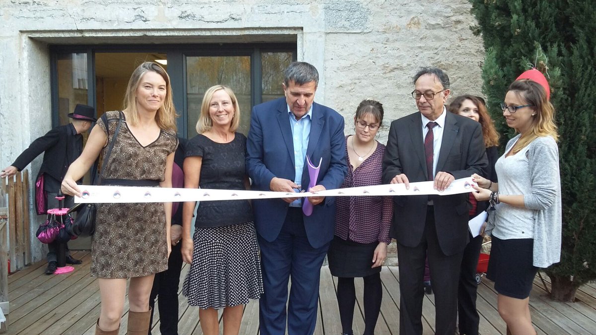 GallianoMaude's tweet photo. @Creches_LPCR inauguration #creche @villedelyon #9eme #quartierdel'industrie  #caf69  merci à nos partenaires https://t.co/FcoYSo9Xov