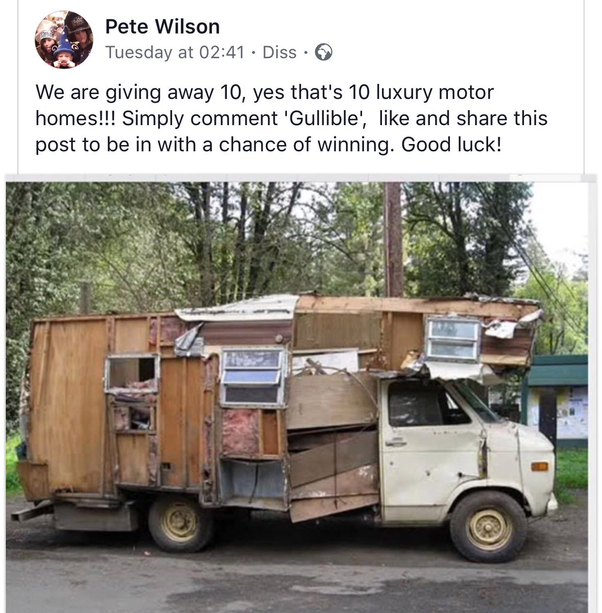 To celebrate there new name  #HelloTUI are giving away 10 luxury campers 😂😂👣