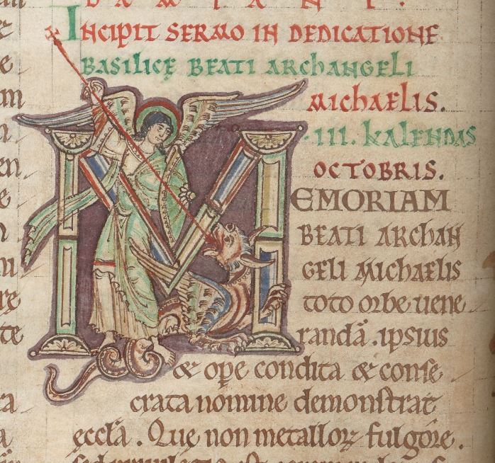 AinonenT's tweet image. There's magic in the air - 12thC dragons lurk in initials and in the margins bl.uk/manuscripts/Fu… #PolonskyPre1200