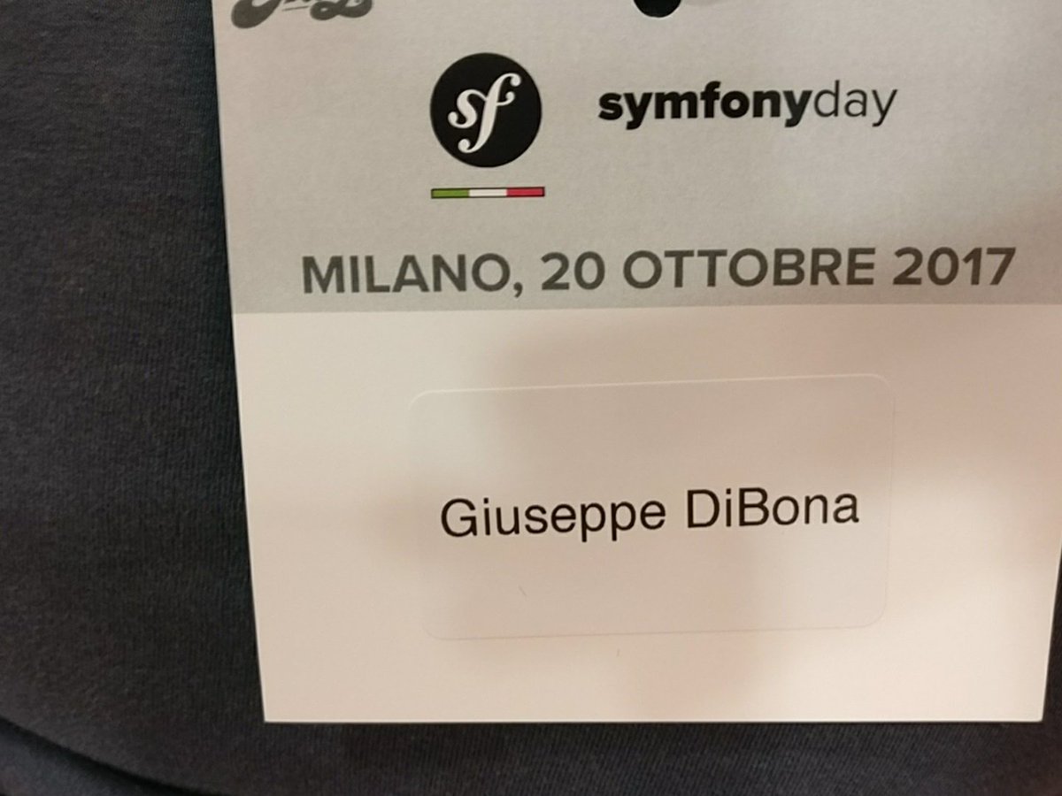 gdbnet's tweet image. #SymfonyDayIt presente