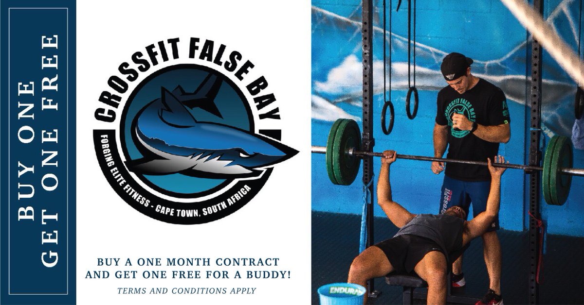 CrossFitFalseB's tweet photo. Who doesn't like a bargain? 
And who doesn't like working out with a buddy?  🤔 

Take a look at our great special. https://t.co/PbxHbWcoh9
