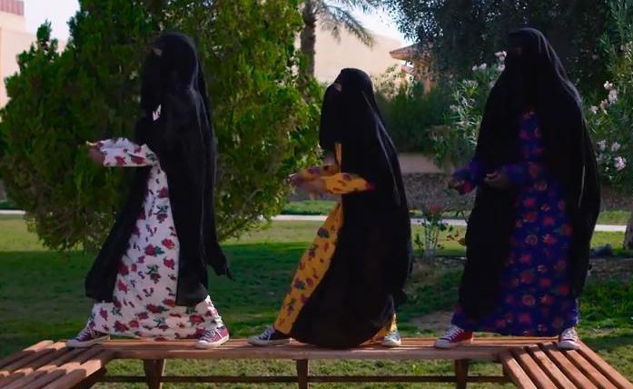 TheMuslimIssue's tweet photo. Female trio spark outrage in Saudi Arabia with music video mocking men, ‘May men be… https://t.co/GEhEpuL9BQ https://t.co/lus0KFhQeF