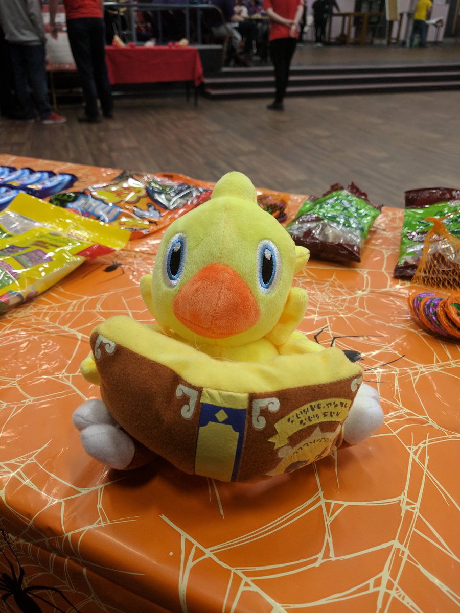 NamePending_E4's tweet photo. Our mascot is a chocobo, you all lose https://t.co/yvtxcW2JpD