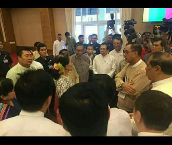 Myanmar high boss donation resettlement &amp;development in rakhine#Chair man Aung San Su Kyi#