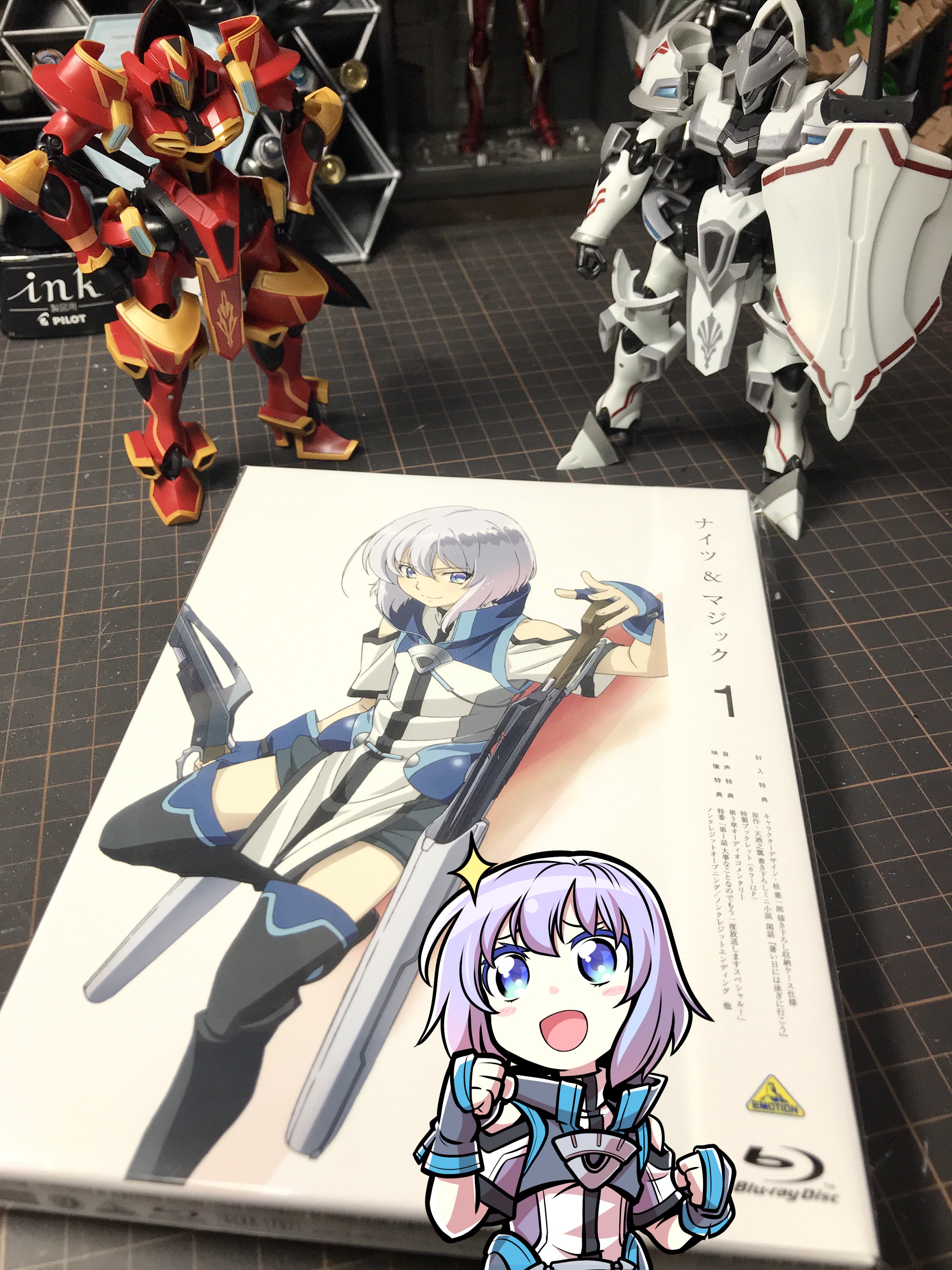 加藤拓弐 漫画版ナイツ マジック最新 巻発売中 ナイツ マジック Blu Ray第1巻のサンプル頂いちゃいました 役得 丁度来週の27日発売ですよ ナイツマ T Co Tshnskkygt Twitter