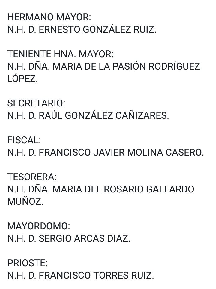 CofradiaDeAbajo's tweet photo. Los Hermanos de nuestra Archicofradía están citados al Cabildo General de Elecciones que tendrá lugar hoy, de 19:00H - 22:00H en ntra sede. https://t.co/oxRwgN6qQ2