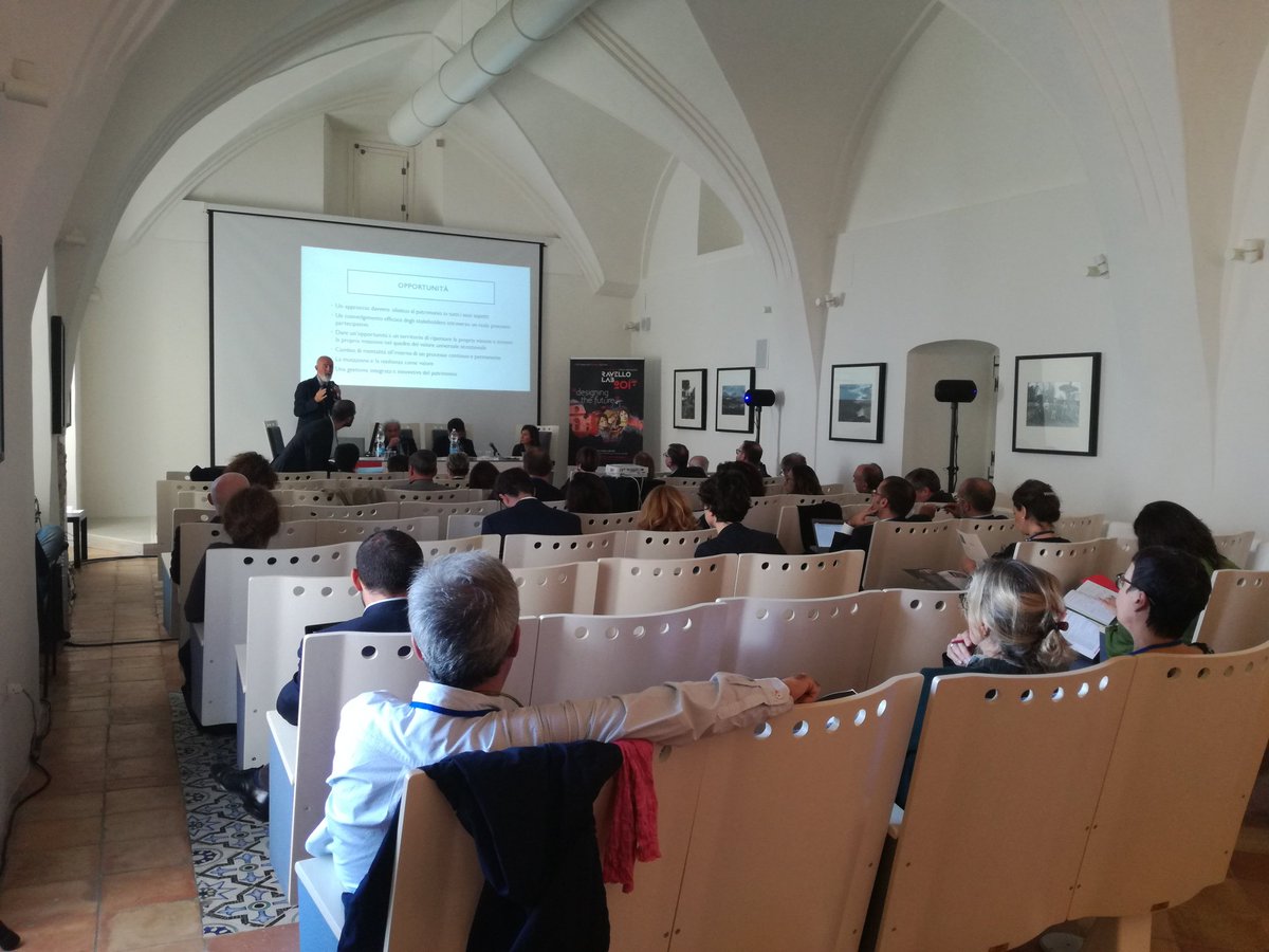 Federculture's tweet photo. #RavelloLab2017 iniziato anche il Panel1 #progettazioneintegrata per lo sviluppo a base culturale https://t.co/Z4nQqL0cR4