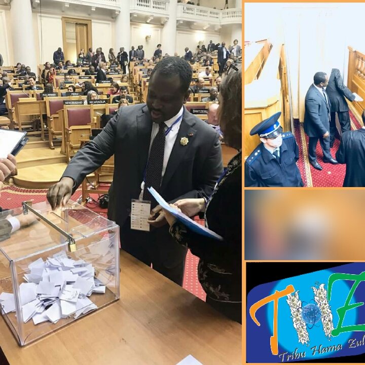 lewembeley2010's tweet photo. Le PAN @SOROKGUILLAUME glisse son bulletin de vote dans l'urne pour élire le nouveau pdt de #UIP137
@wawegnada @MoussaTOURE9 @CheYennE_CIV https://t.co/XJ0rmznwes