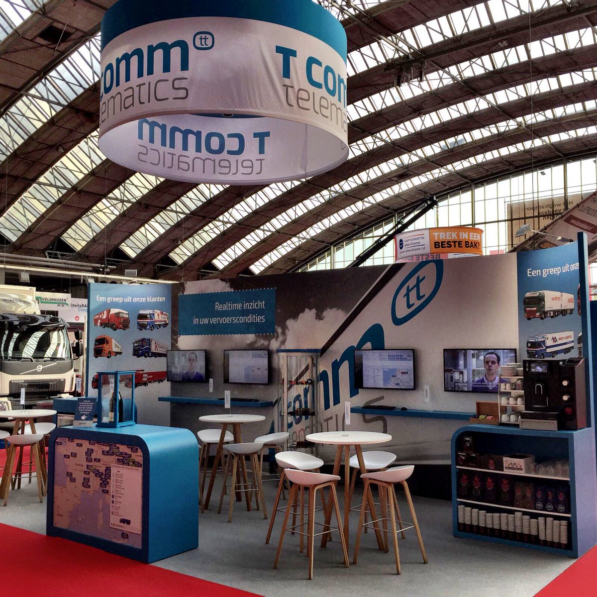 TCommTelematics's tweet image. Dag 2 van de #mobiliteitsrai. Wilt u meer inzicht in o.a. temperatuur- en locatie informatie van uw trailers? Kom langs op onze stand #Tcomm