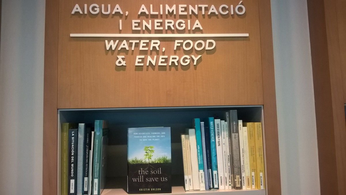 crea_agua's tweet photo. Recomendación 10 a las 10: celebramos esta semana el #DiaMundialAlimentacion , por eso os animamos a leer #thesoilwillsaveus #creathemes https://t.co/7Qt5yQ37L5